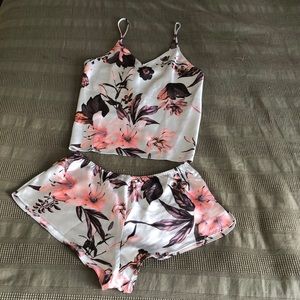 Victoria’s Secret Floral Pajama Set